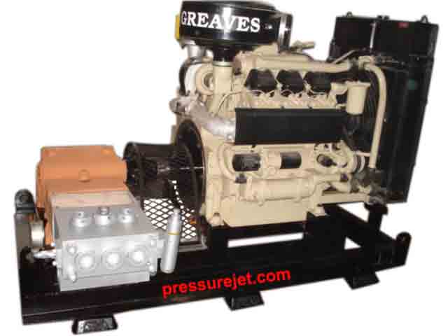 Hydrostatic pressure test pumps & equipments