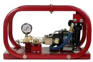 pneumatic hydro pressure test pump