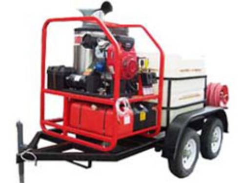 Trailer mounted pressure power washers 