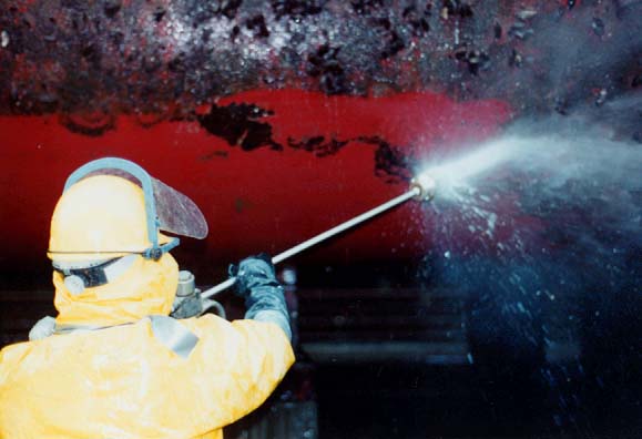 Ship hull cleaning