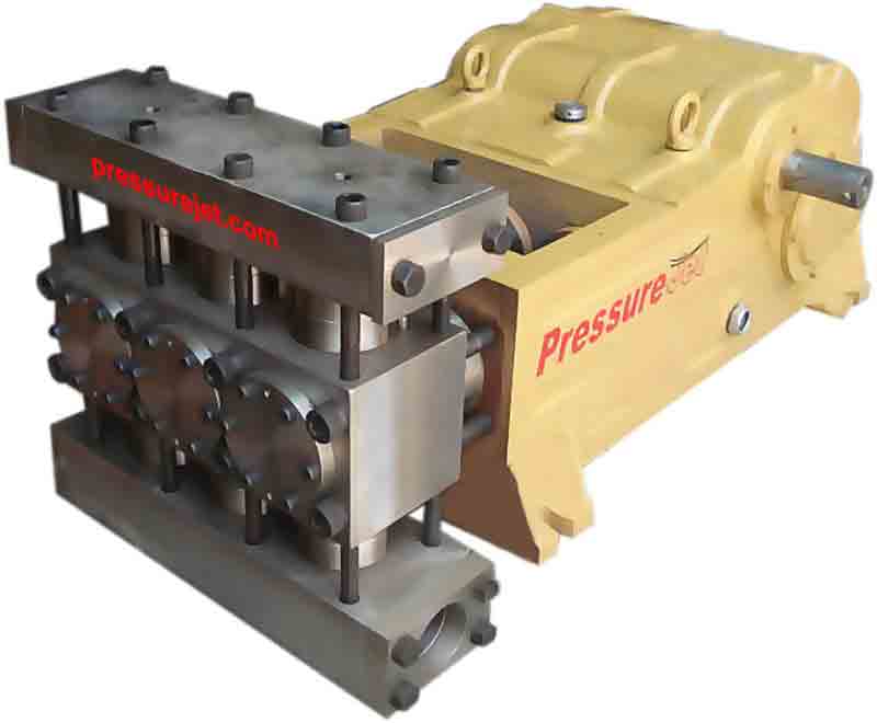 High pressure piston pumps
