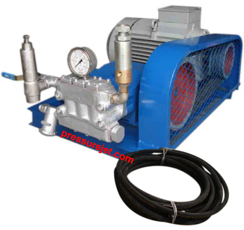Hydrostatic pressure test pump