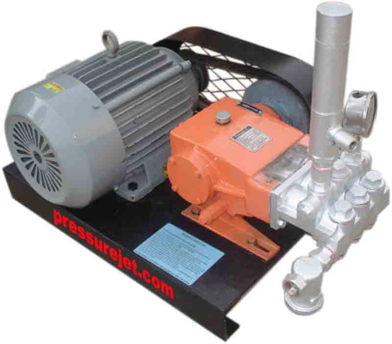 Hydrostatic pressure testing pumps